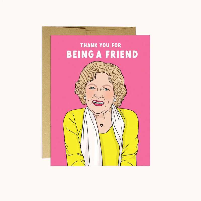 Betty thank You Card