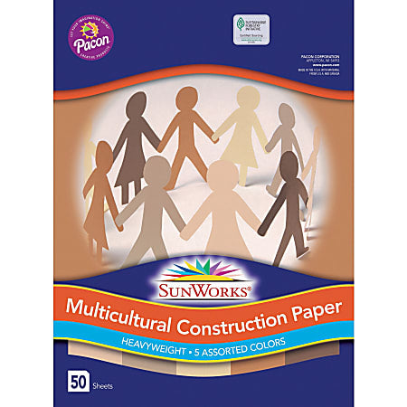 Pacon Tri-ray Construction Multi Cultural Construction