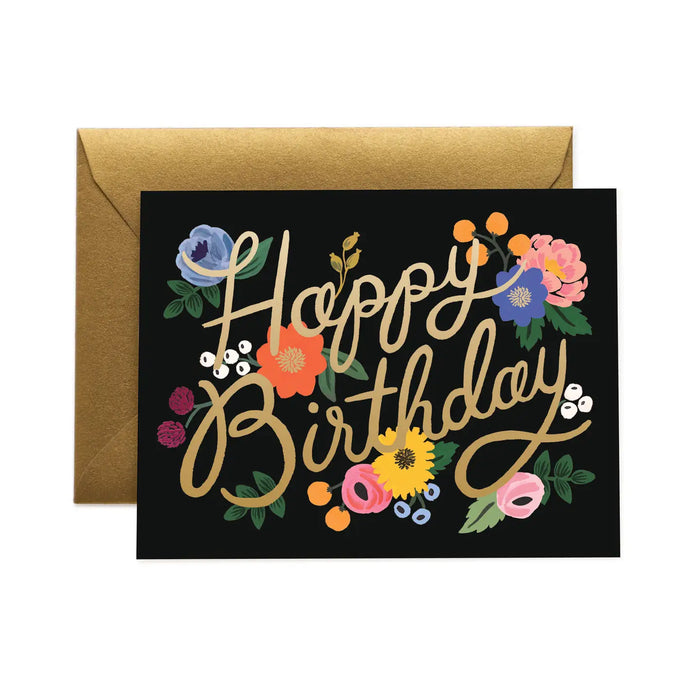Vintage Blossoms Birthday