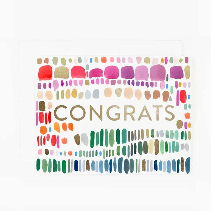 Congrats Paint Marks (gold foil)