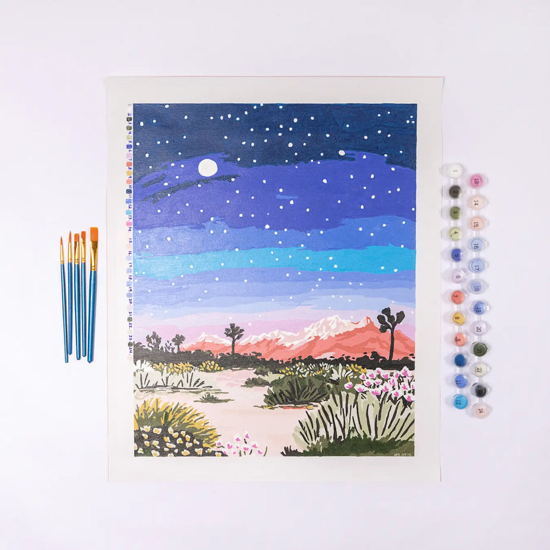 Joshua Tree Paint by Numbers