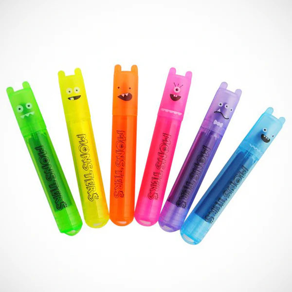 Ooly Mini Monster Scented Highlighter Markers - Set of 6 – The Little Kiwi  Co