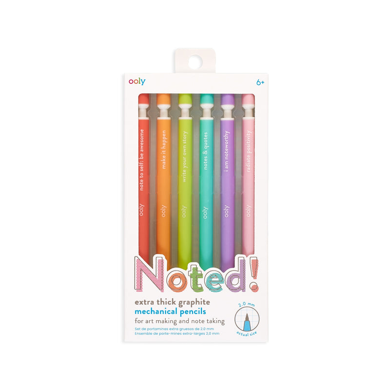 Noted! Graphite Mechanical Pencil Set
