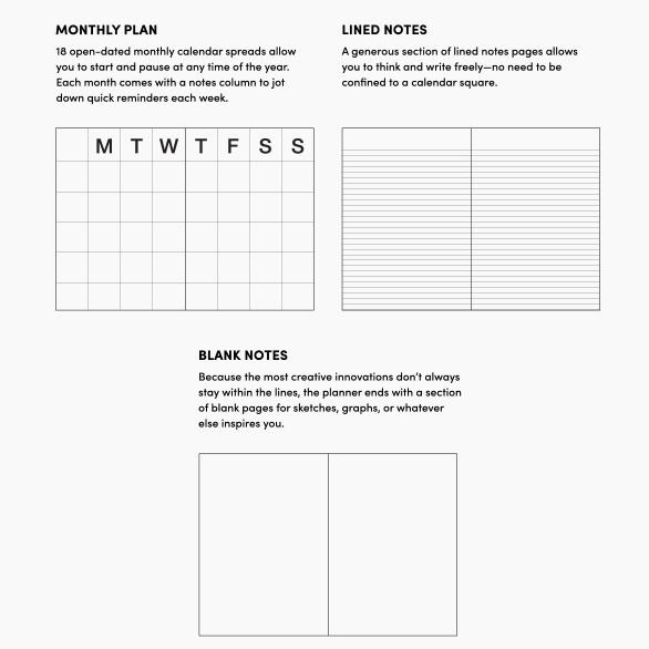 18-Month Planner in Teal – MUSEjar 18-month-planner-in-teal-musejar