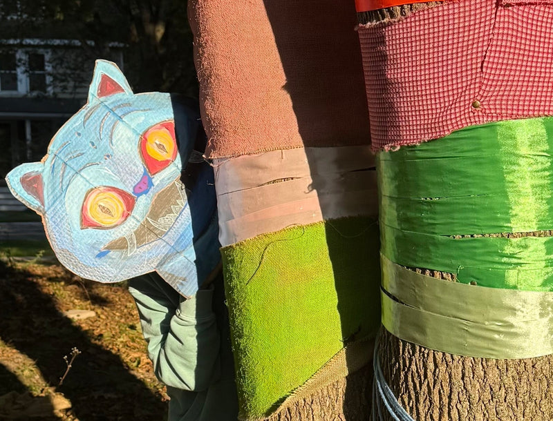 Scissors, Glue, BOO! Easy Halloween Costumes Made with Basic Art Supplies