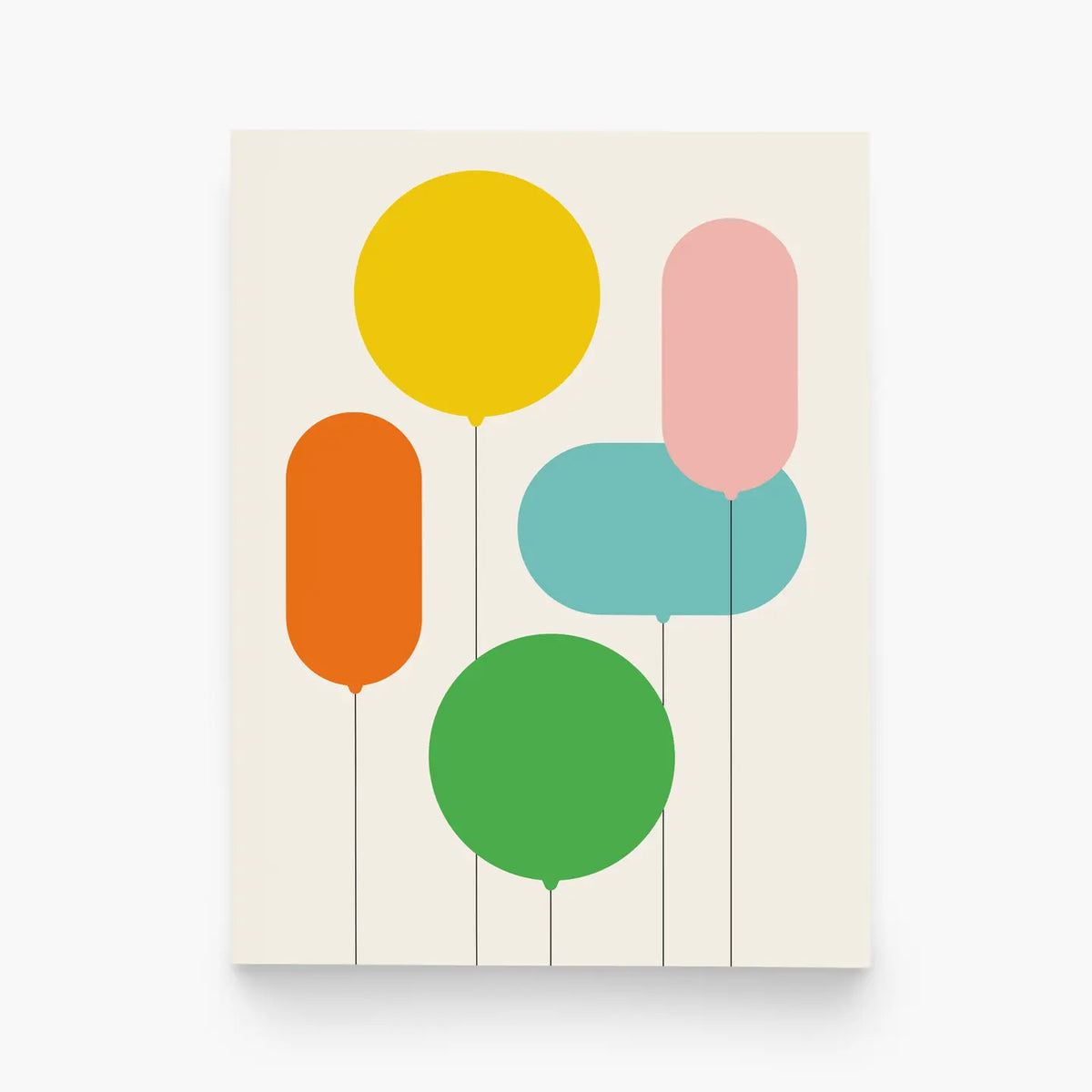 Balloons Greeting Card