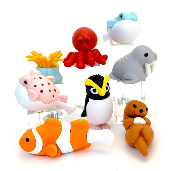 Sea Friends Eraser - Pack of 7