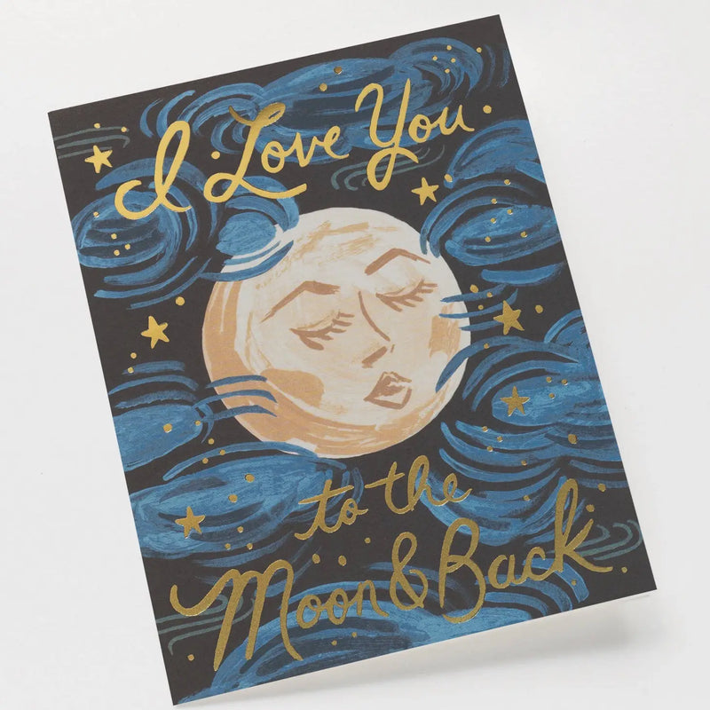 To the Moon and Back Card