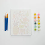 Fruitiest Fruits By Darcie Olley Paint By Numbers For Kids Framed Mini