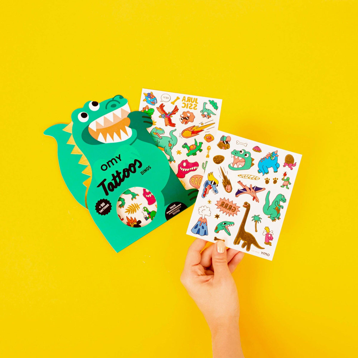 TEMPORARY TATTOOS - DINOS