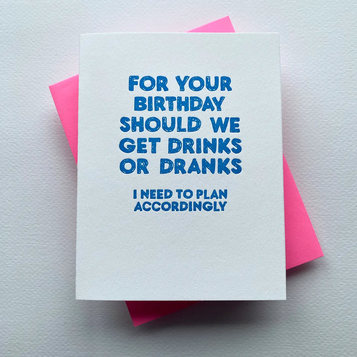 Drinks or Dranks?