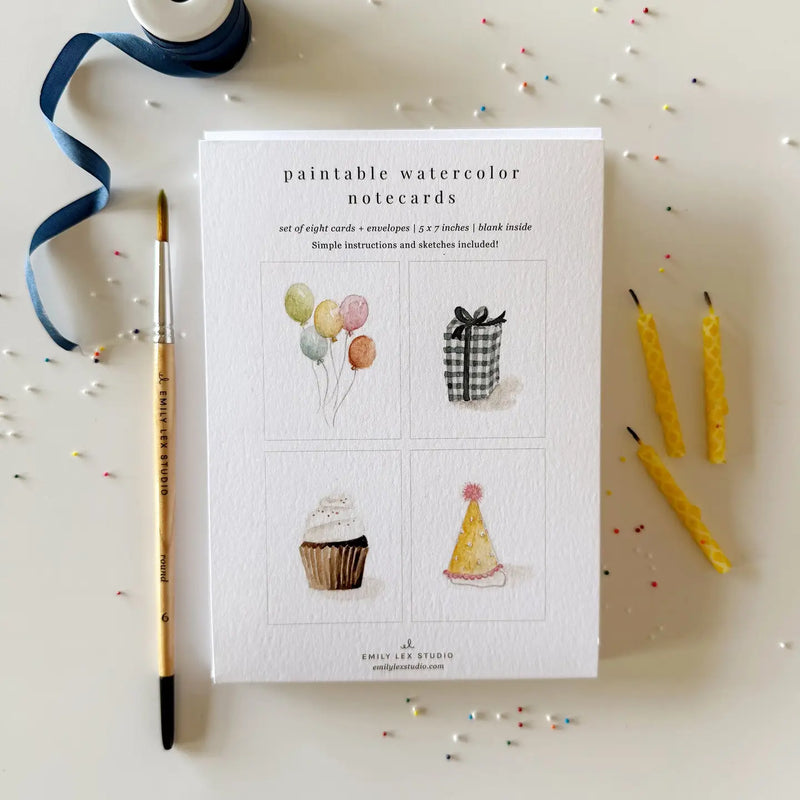Paintable Notecards