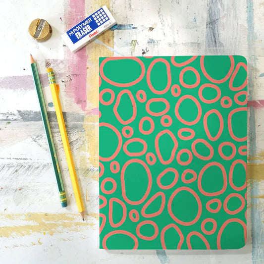 Wobbly Ovals Notebook