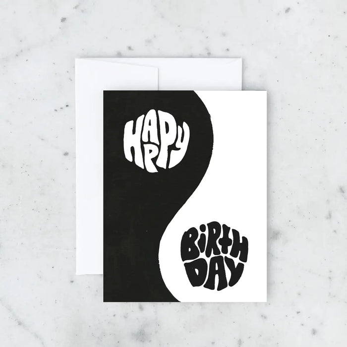 YinYang Birthday Card