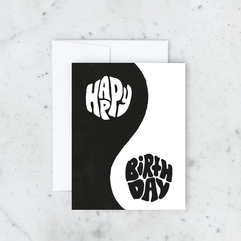 YinYang Birthday Card