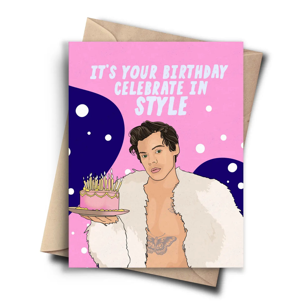 Harry Styles Funny Birthday Card