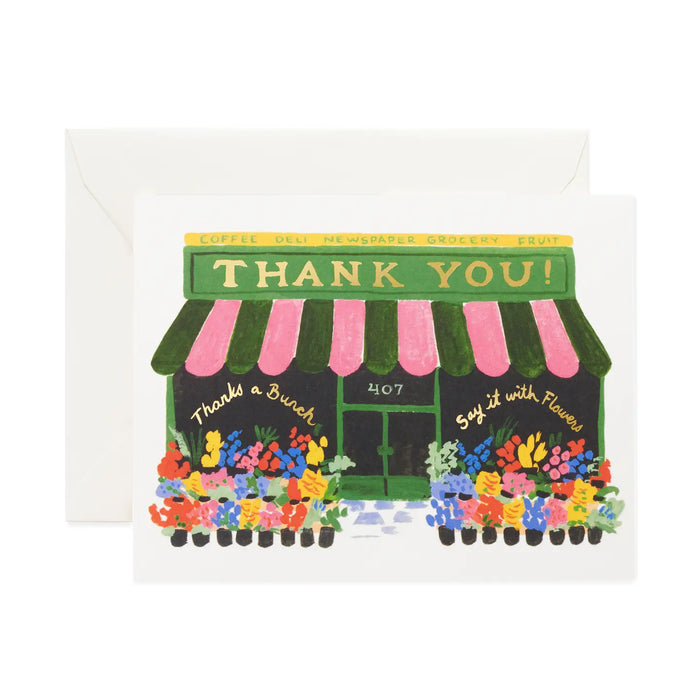 Flower Shop Thank You