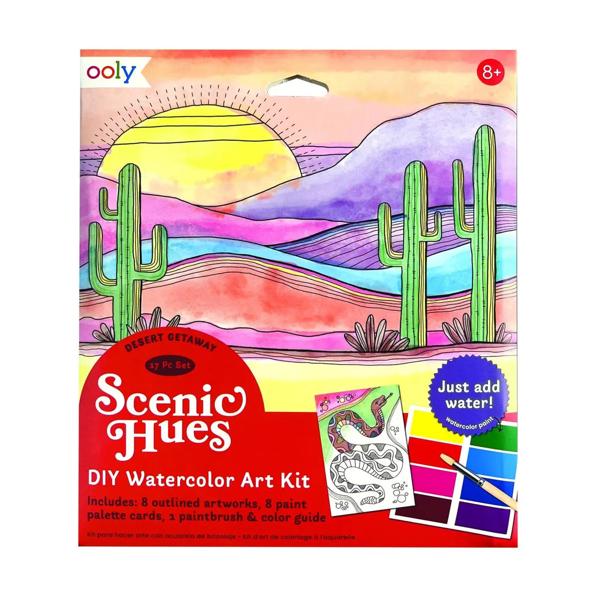 Scenic Hues DIY Watercolor Art Kit