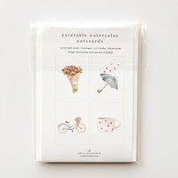 Paintable Notecards