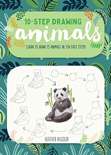 10-Step Drawing Books
