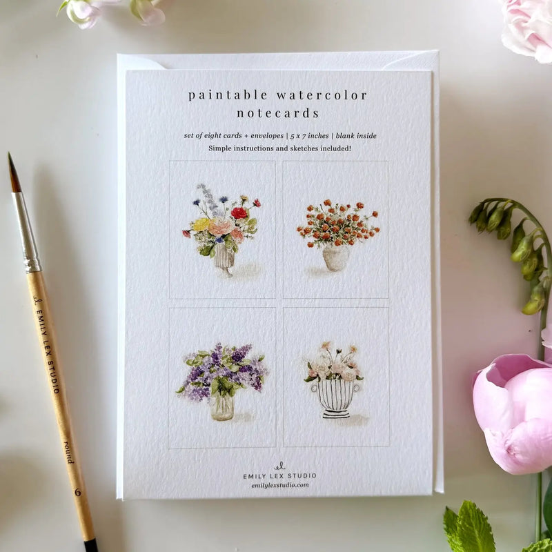Paintable Notecards