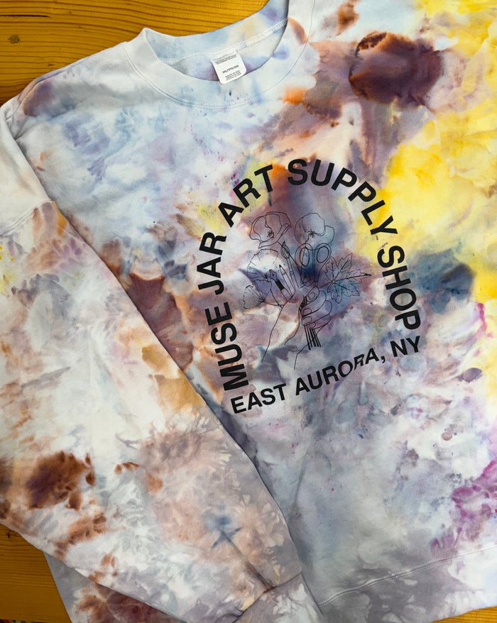 MUSEjar Ice Dye Sweatshirts