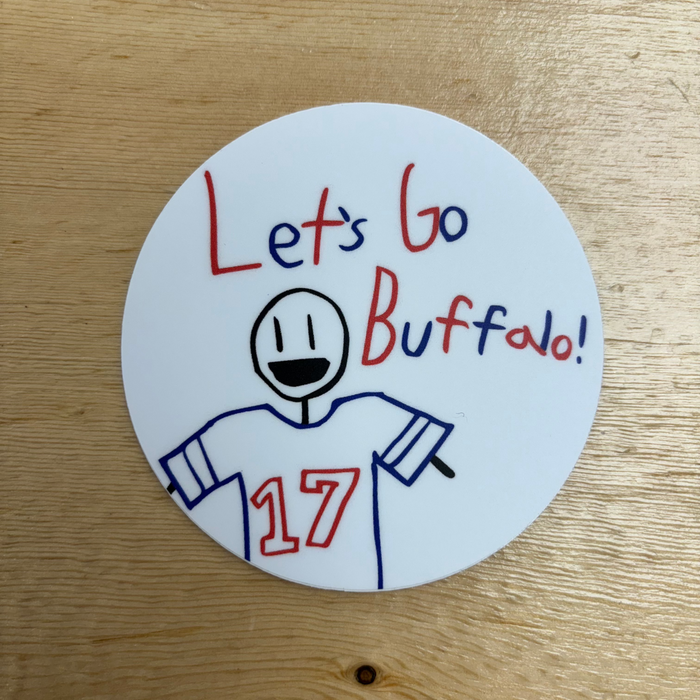 Lets Go Buffalo Sticker