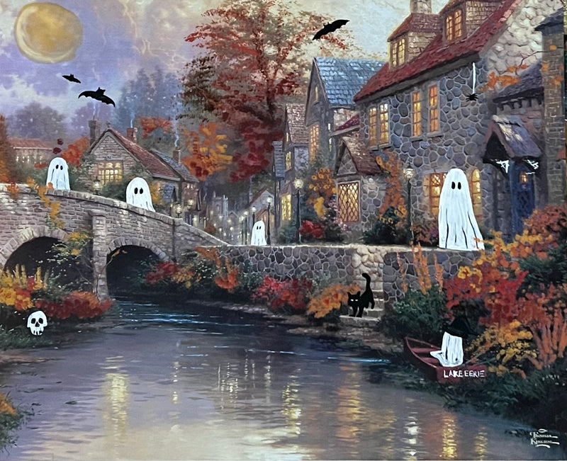 SEPTEMBER 24 • Spooky Thrifted Art