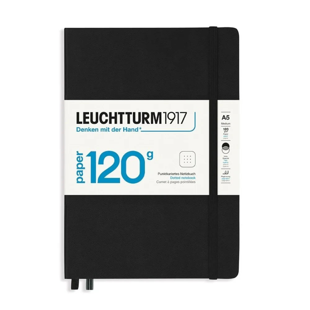 Leuchtturm1917 A5 Medium Notebook - 120G Dotted