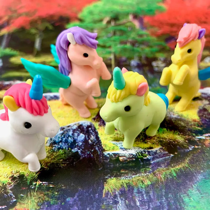 Unicorn & Pegasus Eraser Set