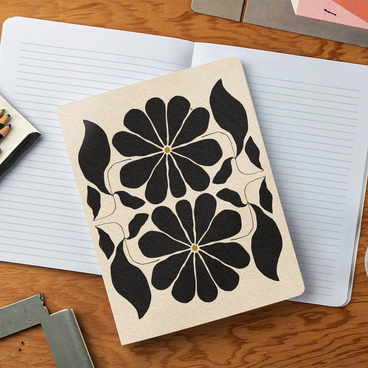 Floral Balance Notebook