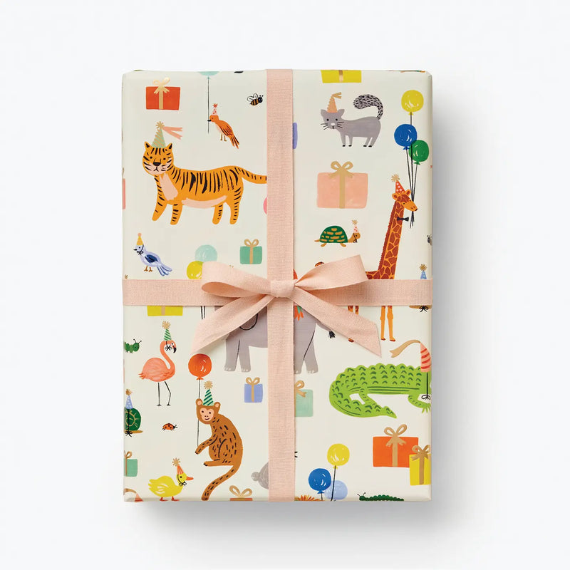 Party Animals Wrapping Paper