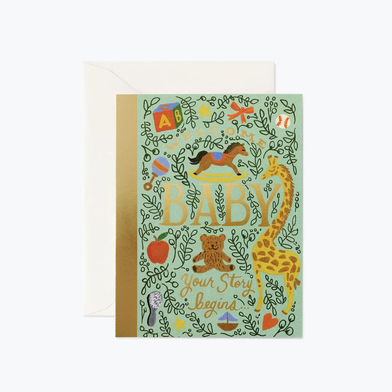 Storybook Baby Card