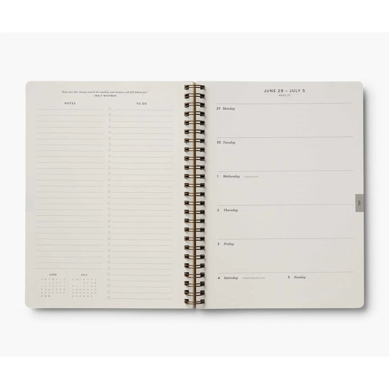 2026 Dahlia 12-Month Softcover Spiral Planner