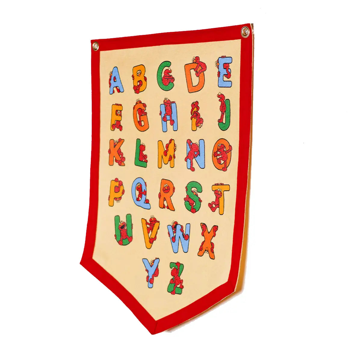 Elmo Alphabet Camp Flag