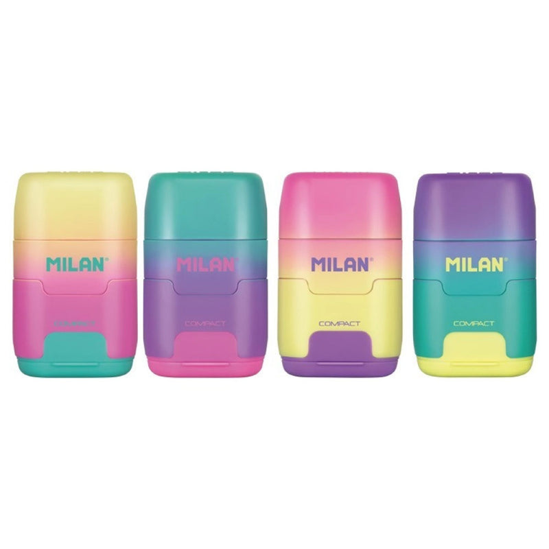 Milan Sharpener/Eraser Combo