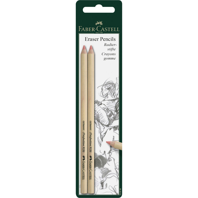 Faber-Castell Eraser Pencil - Set of 2