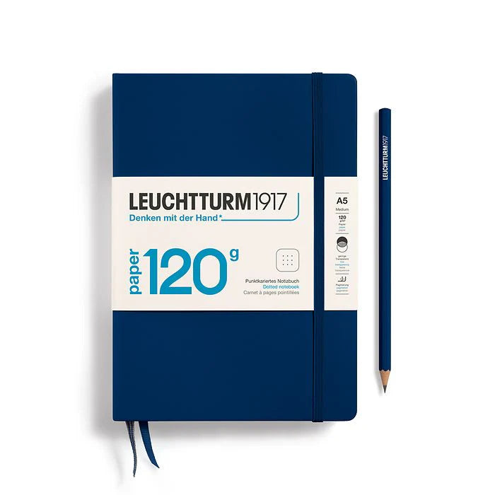 Leuchtturm1917 A5 Medium Notebook - 120G Dotted