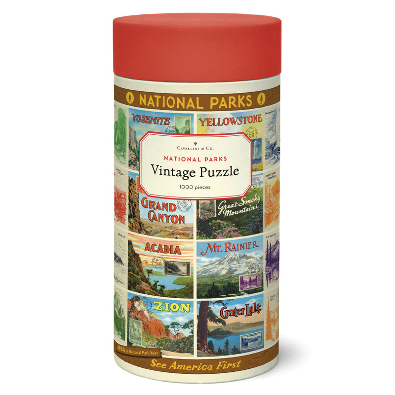 National Park Stamps Puzzle