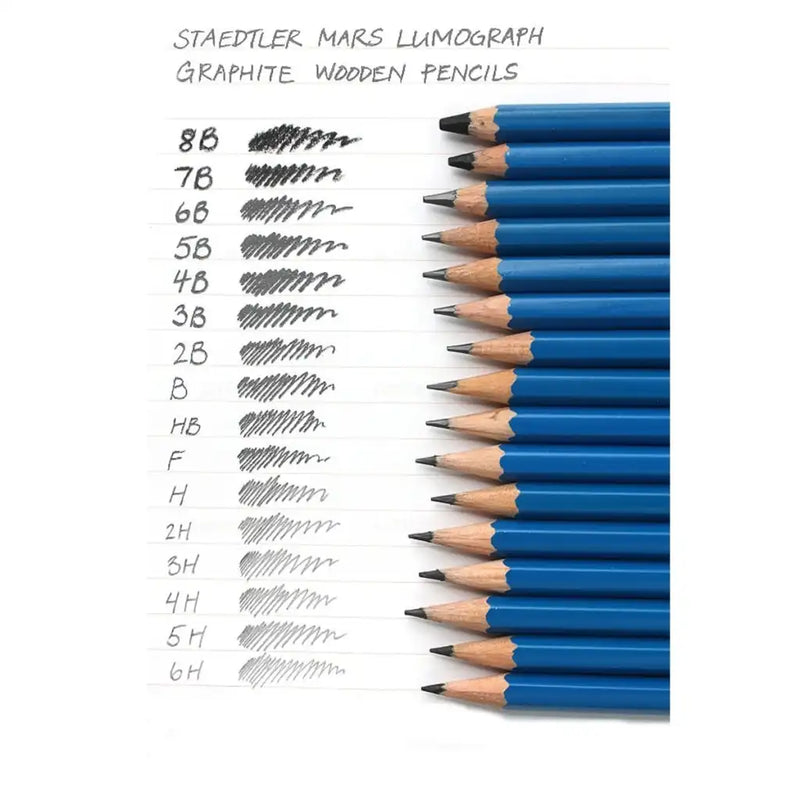 Staedtler Mars Lumograph Drawing Pencil - Single