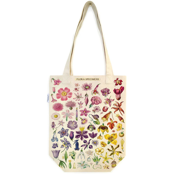 Floral Specimen Tote Bag