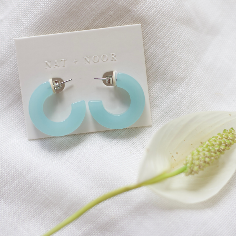 Ray Hoop Earrings