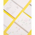 Daily Weekly Monthly Planner Small in Tubes