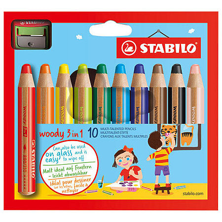 Woody 3 in 1 Multi Pencils