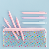 Tiny Hearts Vinyl Pixie Pouch