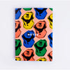 Statue Face 44 Page Notebook