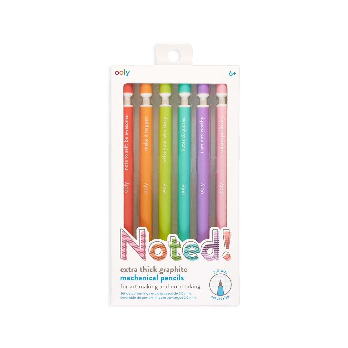 Noted! Graphite Mechanical Pencil Set