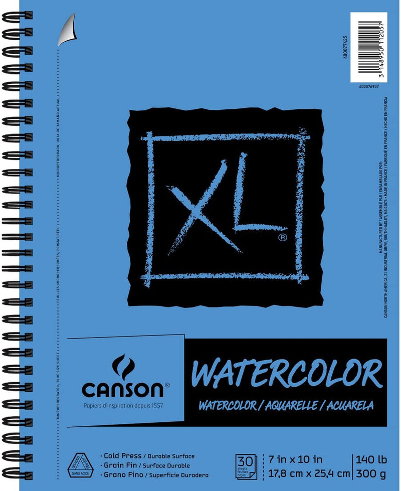 Canson XL Watercolor Spiral Notebook