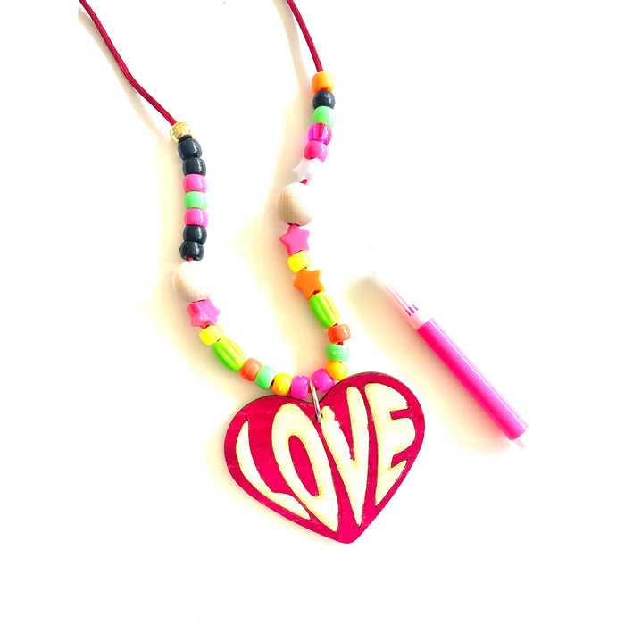 DIY Love Necklace Kit