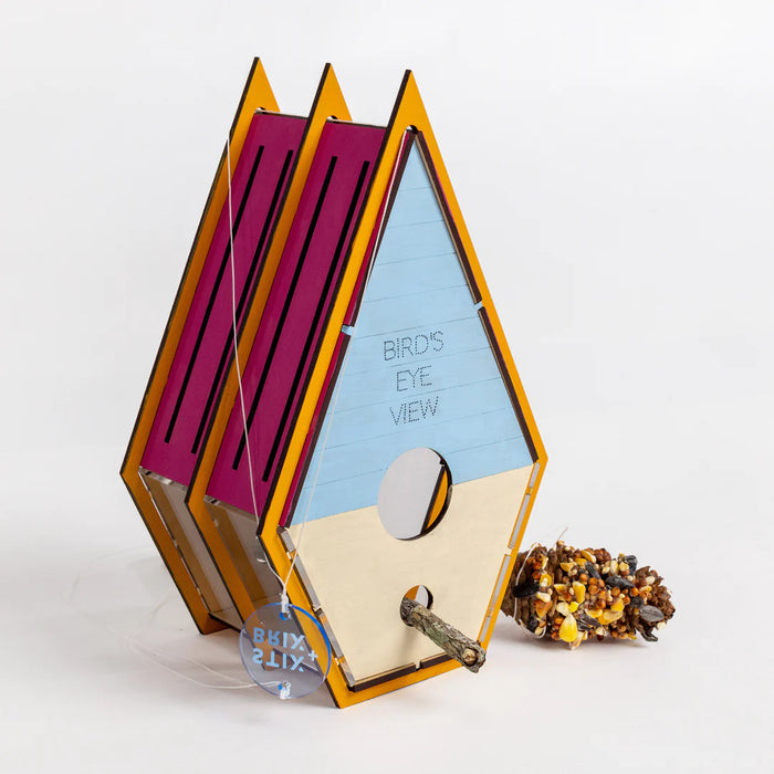 Birdhouse+Feeder